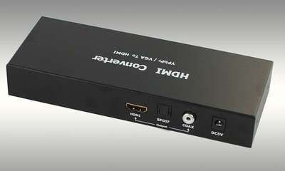 VGA+YPbPr转HDMI转换器与切换器 一站式模拟信号高清解决方案产品供应指南