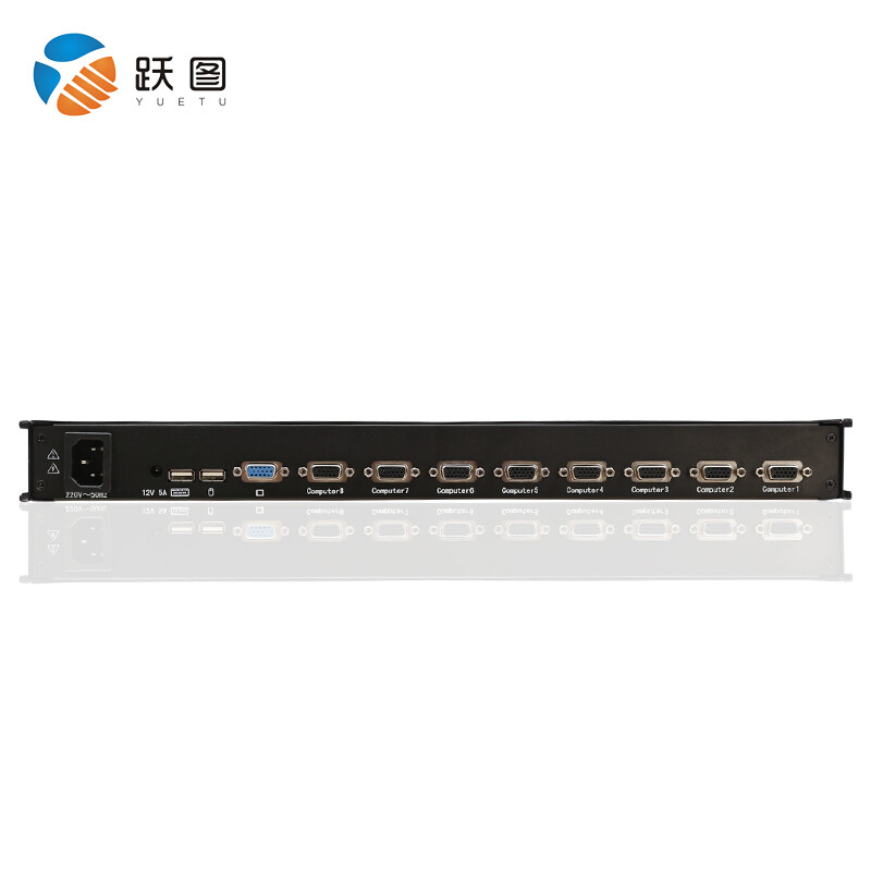 跃图ATD-1008 高效便捷的1U机架式KVM切换解决方案
