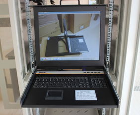 科创KC-17081U 高效机架式LCD KVM切换器8口，助力机房管理更轻松
